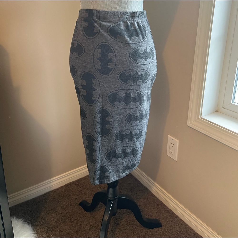 Forever 21 Batman Pencil Skirt